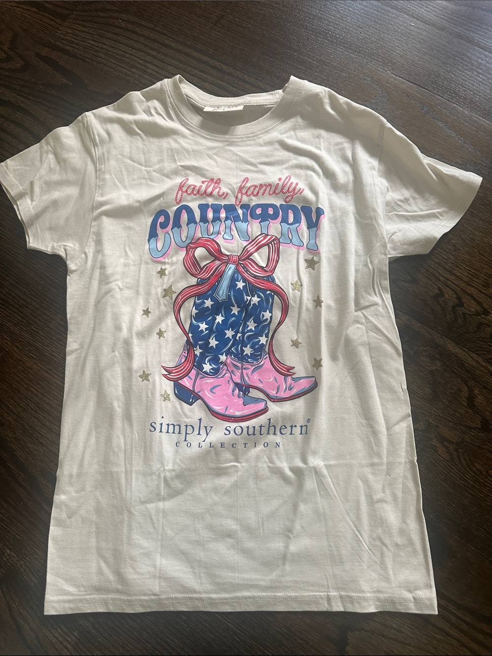 NWOT Simply Southern Tee - Size S